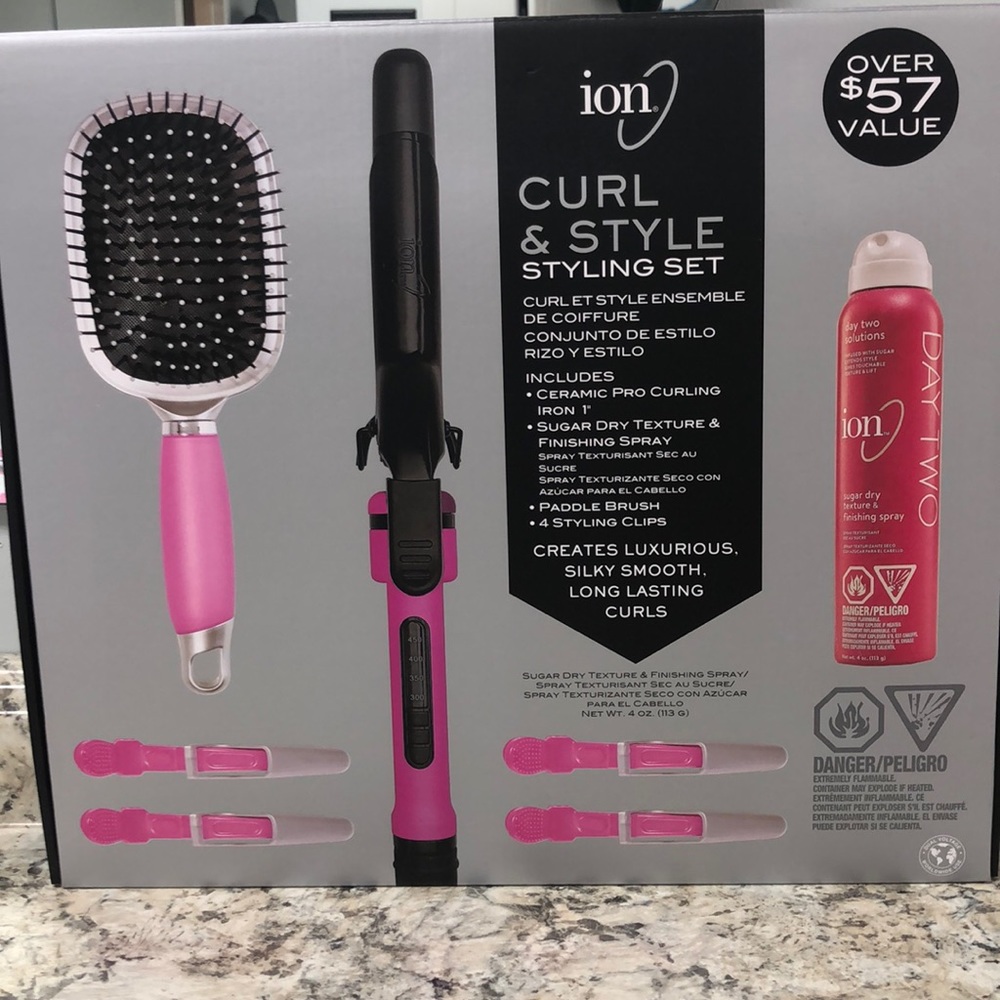 Curling iron set